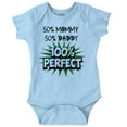 thumbnail image 1 of Cute Funny New Parents Mom Dad Shower Romper Boys or Girls Infant Baby Brisco Brands 12M, 1 of 6