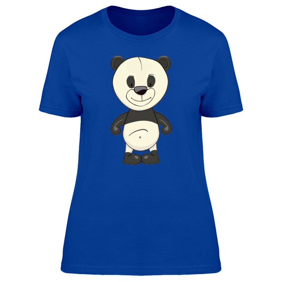 Cute Funny Panda Cartoon Tee Women's -Image by Shutterstock
