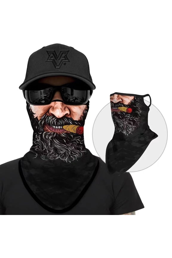 Cute Funny Summer Protective Mask, Sunscreen, Anti-Ultraviolet, Full Head Mask, Breathable Motorcycle Head Cover for All Seasons