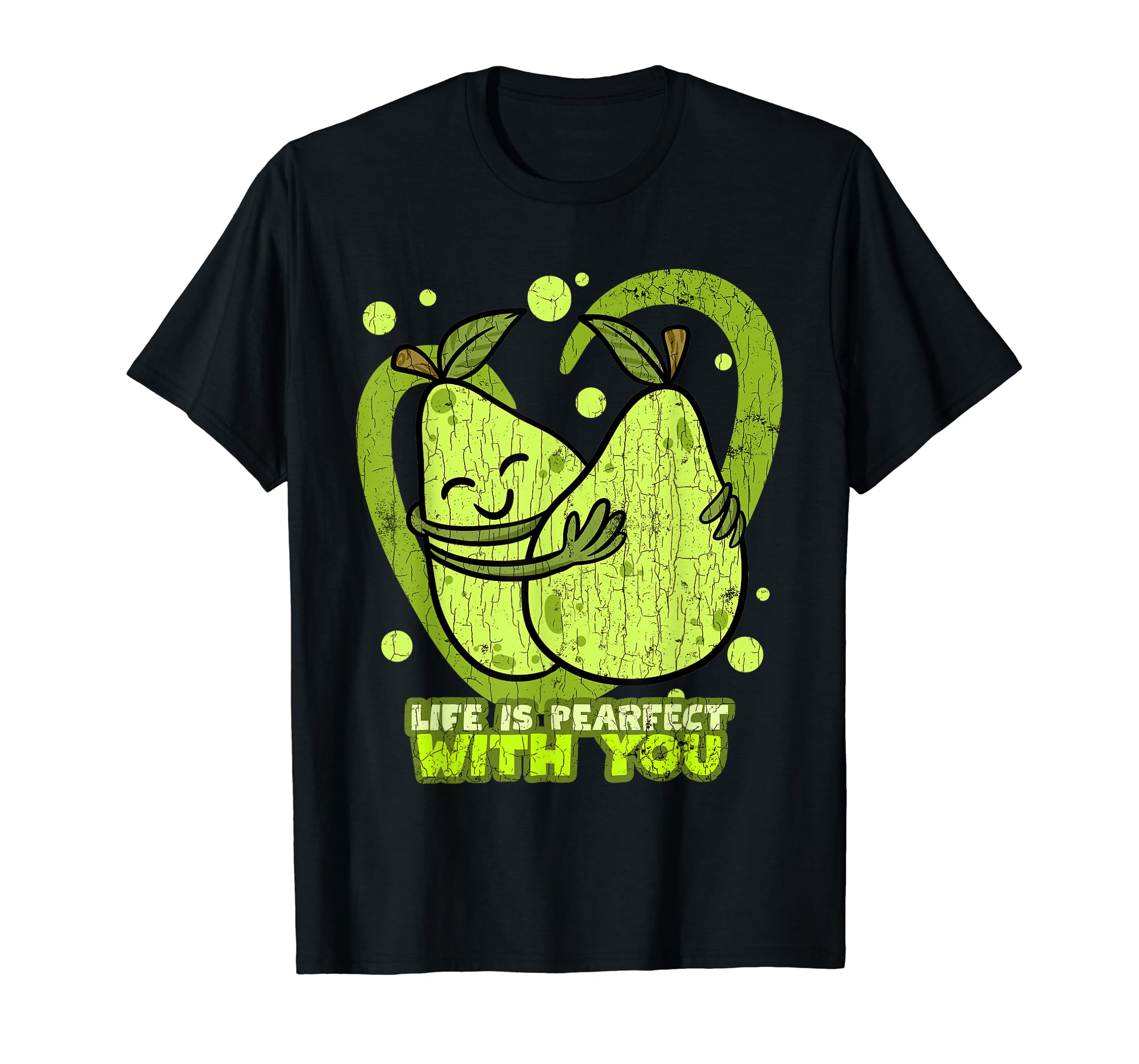 Cute Funny Valentines Day Graphic For Him her Pear T-Shirt - Walmart.com