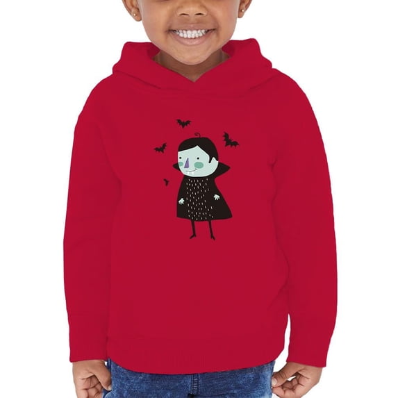 Cute Funny Vampire And Bats Hoodie Toddler -Image by Shutterstock, 2 Toddler