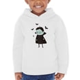 thumbnail image 1 of Cute Funny Vampire And Bats Hoodie Toddler -Image by Shutterstock,  4 Toddler, 1 of 4