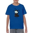 thumbnail image 1 of Cute Funny Vampire And Bats T-Shirt Juniors -Image by Shutterstock,  x-Large, 1 of 4