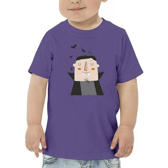 Cute Funny Vampire Relax T-Shirt Toddler -Image by Shutterstock, 5 Toddler