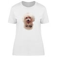 thumbnail image 1 of Cute Furry Maltese Poodle Dog T-Shirt Women -Image by Shutterstock, Female Medium, 1 of 2