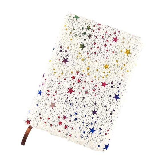 Cute Furry Notebook, Plush Cover Journal with Shiny Star Design, Soft Touch, Lined Pages for Daily Writing, Perfect for Diary or Note Taking, Ideal Gift for Teens and Adults