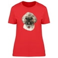 thumbnail image 1 of Cute Furry Shih Tzu Dog T-Shirt Women -Image by Shutterstock, Female Small, 1 of 2