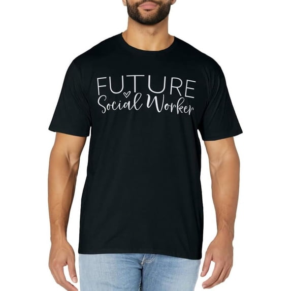 Cute Future Social Worker - Social Work Student Gift T-Shirt