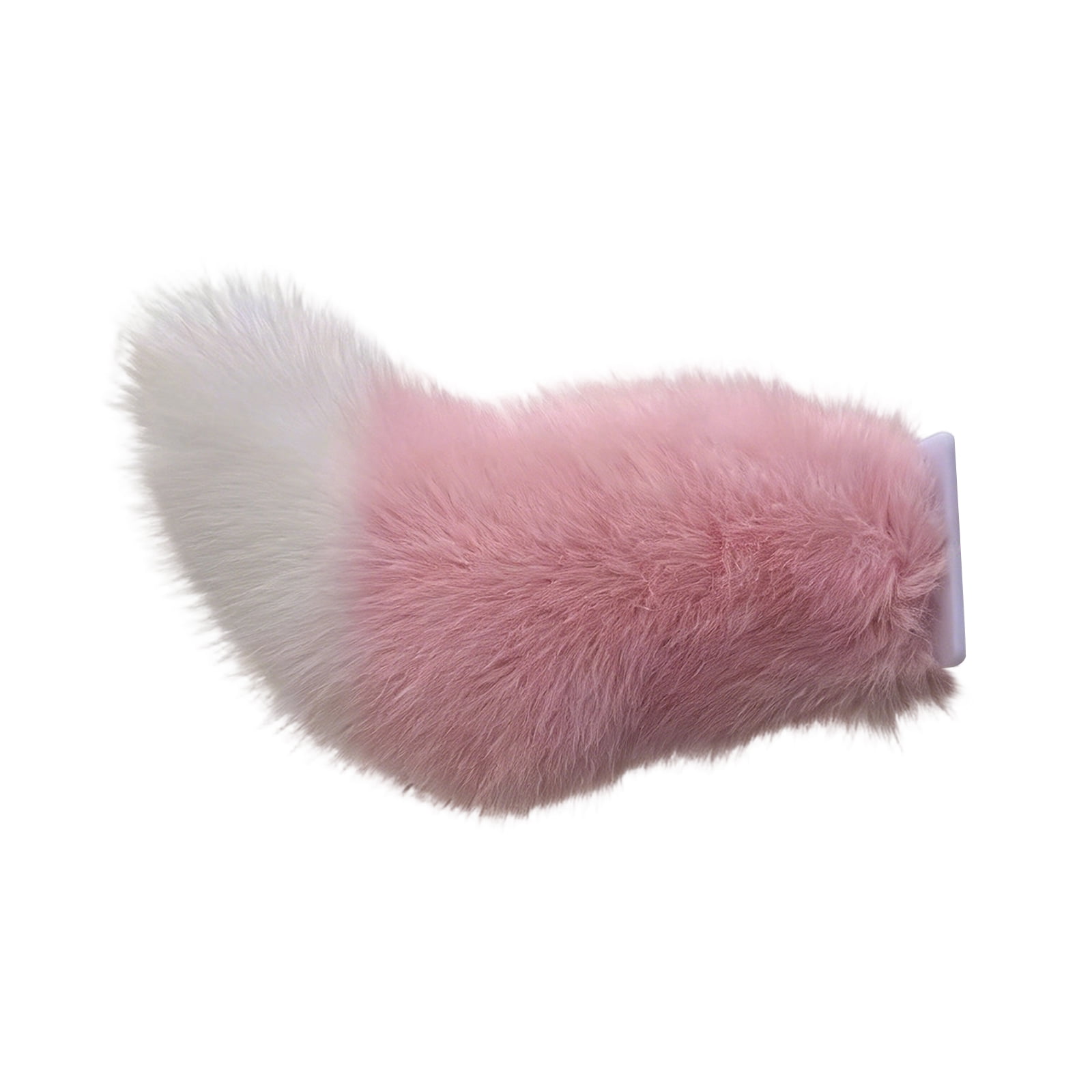 Cute Fuzzy Tail Car Decoration, Electric Animal Tail Auto Accessory, Trunk Charm Ornament for Vehicle Aesthetics and Exterior Decor