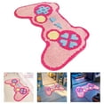 thumbnail image 1 of Cute Gaming Rug Cartoon Game Console Game Controller Floor Mats Non Extra Soft Absorbent Rugs Machine Washable Mat Game Room Carpet Shower Mat Indoor Door Mat, 1 of 6