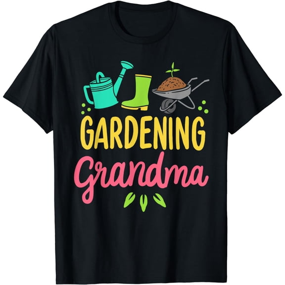 Cute Gardening Grandma Gift Funny Vegetable Garden Gardener T-Shirt