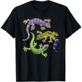 thumbnail image 1 of Cute Gecko TShirt Wildlife Lizard T-Shirt, 1 of 5