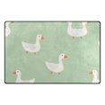 thumbnail image 1 of Cute Geese Pattern Memory Foam Area Rug 60"x39" Non Slip, Absorbent, Fade Proof for Living Room, Bedroom, Office, 1 of 7