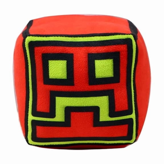 Cute Geometry Plush Toy, Cube Volume Game Stuffed Birthday Gift for Fans Kids