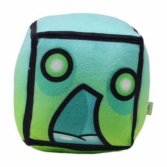 Cute Geometry Plush Toy, Cube Volume Game Stuffed Birthday Gift for Fans Kids