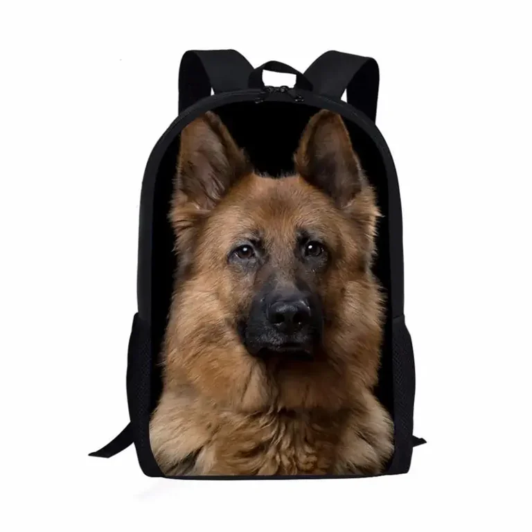 German shepherd school backpack sale