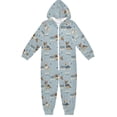 thumbnail image 1 of Cute German Shepherd Pattern One Piece Pajamas Soft Jumpsuit Cozy Sleep and Play Romper Zipper and Pockets 13Y-14Y, 1 of 8