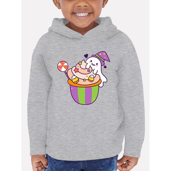 Cute Ghost And Sweets Hoodie Toddler -Image by Shutterstock, 4 Toddler