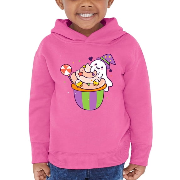 Cute Ghost And Sweets Hoodie Toddler -Image by Shutterstock, 5 Toddler
