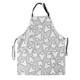 thumbnail image 1 of Cute Ghost Aprons for Women Pumpkin Cooking Apron with Pockets Kitchen Apron Adjustable Neck for Men Home Holiday Decorations Gift, 1 of 7