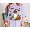 thumbnail image 1 of Cute Ghost Coffee Pumpkin Halloween Shirt, Pumpkin Spice Latte Shirt, Funny Halloween Gift For Coffee Lover, Spooky Season, 1 of 5