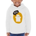 thumbnail image 1 of Cute Ghost Doodle. Hoodie Toddler -Image by Shutterstock,  4 Toddler, 1 of 4