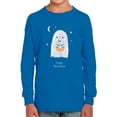 thumbnail image 1 of Cute Ghost Doodle Long Sleeve Toddler -Image by Shutterstock,  2 Toddler, 1 of 4