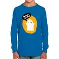 thumbnail image 1 of Cute Ghost Doodle. Long Sleeve Toddler -Image by Shutterstock,  5 Toddler, 1 of 4
