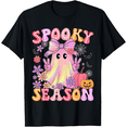 thumbnail image 1 of Cute Ghost Halloween T-Shirts for Women – Adorable & Spooky Graphic Tees, 1 of 7