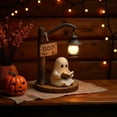 thumbnail image 1 of Cute Ghost Reading Lantern - Boo, Ghost Reading Book Lamp, Halloween Cute 3D LED Night Light, Ideal for desks, mantels, Halloween Gift, 1 of 8