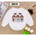 thumbnail image 1 of Cute Ghost Romper Sweatshirt, Adorable Spooky Baby Pullover, Halloween Baby Outfit, Fall Baby Clothes, Ghost with Coffee Baby Romper, 1 of 4