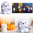 thumbnail image 1 of Cute Ghost Stress Relief Toy, Halloween Stress Relief Toy, Anxiety Relief, Cute Ghost Decor Plain,Desk Fidget, Party Favor, Classroom Prize, Small Gift For Halloween, 1 of 7
