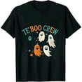 thumbnail image 1 of Cute Ghost Team Pre K Boo Crew Halloween Teacher Student T-Shirt, 1 of 5