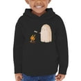 thumbnail image 1 of Cute Ghost W Marshmallows Hoodie Toddler -Image by Shutterstock,  5 Toddler, 1 of 4