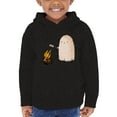 thumbnail image 1 of Cute Ghost W Marshmallows Hoodie Toddler -Image by Shutterstock,  5 Toddler, 1 of 4