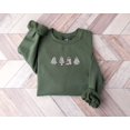 thumbnail image 1 of Cute Ghosts Crew Embroidered Sweatshirt For Friends, 1 of 1