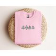 thumbnail image 1 of Cute Ghosts Crew Embroidered Sweatshirt For Friends, 1 of 1