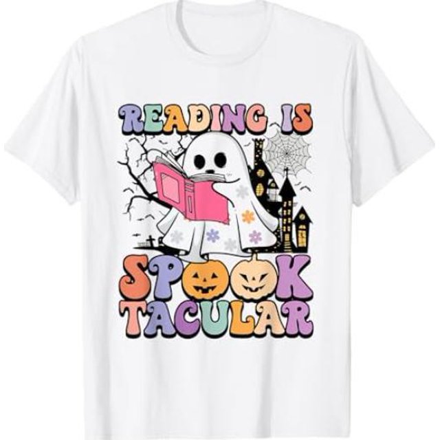 Cute Ghosts Reading Is Spooktacular Halloween . Love Books . Bookworm