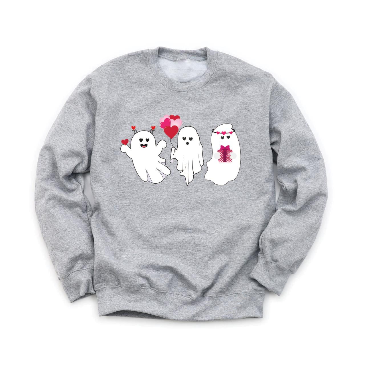 I heart 2025 ghosts sweatshirt