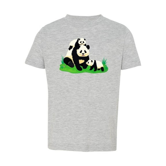Cute Giant Panda Family T-Shirt Toddler -Image by Shutterstock,  2 Toddler