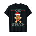 thumbnail image 1 of Cute Gingerbread Man T-Shirt for Men Women Merry Christmas Shirts Fashion Casual Short Sleeves, 1 of 3