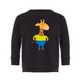thumbnail image 1 of Cute Giraffe Long Sleeve Toddler -Image by Shutterstock,  4 Toddler, 1 of 4