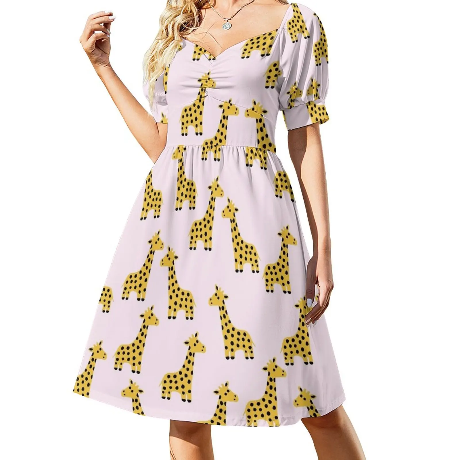 Giraffe Print Dress