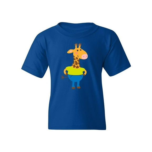 Cute Giraffe T-Shirt Juniors -Image by Shutterstock, Small