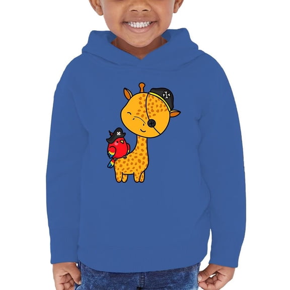 Cute Giraffe W Pirate Costume Hoodie Toddler -Image by Shutterstock, 5 Toddler