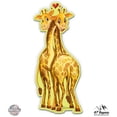 thumbnail image 1 of Cute Giraffes - 8" Vinyl Sticker - For Car Laptop I-Pad - Waterproof Decal, 1 of 1