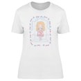 thumbnail image 1 of Cute Girl Enjoying Coffee Tee Women's -Image by Shutterstock, 1 of 2