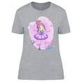 thumbnail image 1 of Cute Girl Pink Tutu T-Shirt Women -Image by Shutterstock, Female Small, 1 of 2