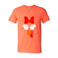 thumbnail image 1 of Cute Girl Turkey Thanksgiving t shirt, 1 of 3