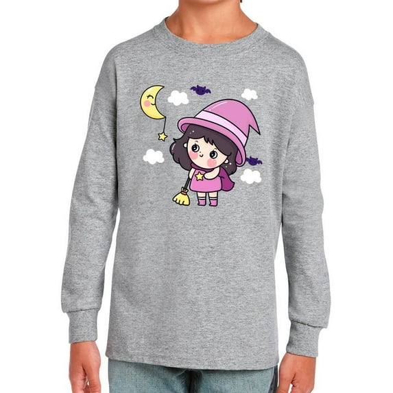 Cute Girl W Witch Costume Long Sleeve Toddler -Image by Shutterstock, 2 Toddler